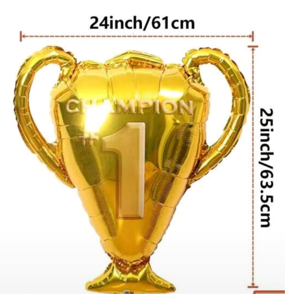 Championship #1 Trophy Mylar