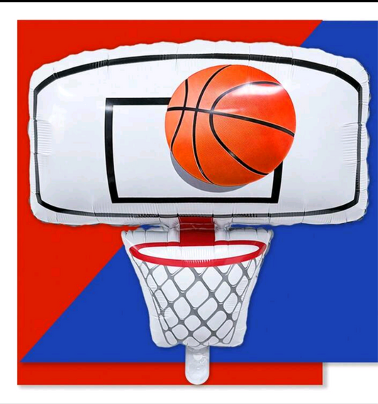 One Mylar Basketball Balloon!