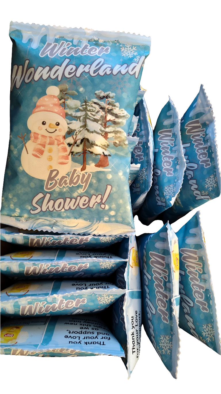 Personalized Snack Bag card!