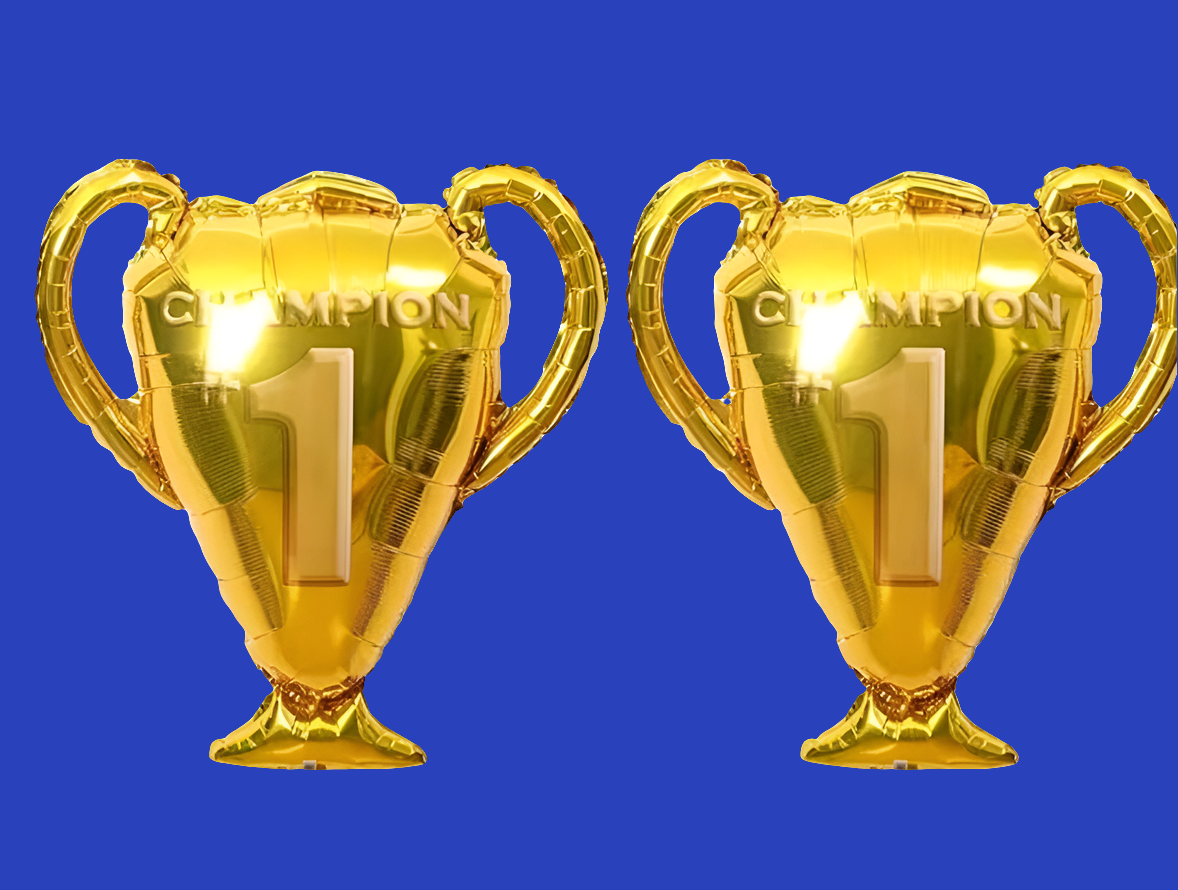 Championship #1 Trophy Mylar