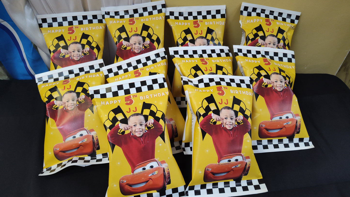 Personalized Snack Bag card!