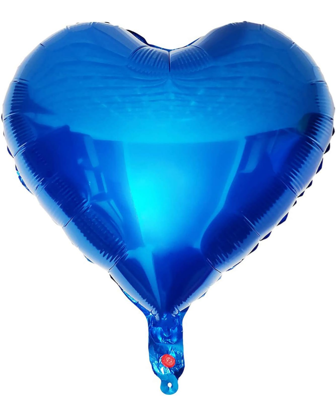 One metallic colored Heart Mylar Balloons.
