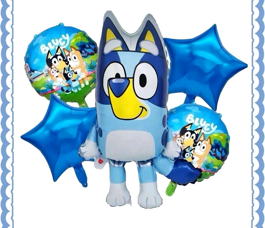 Bluey Balloons Bouquet