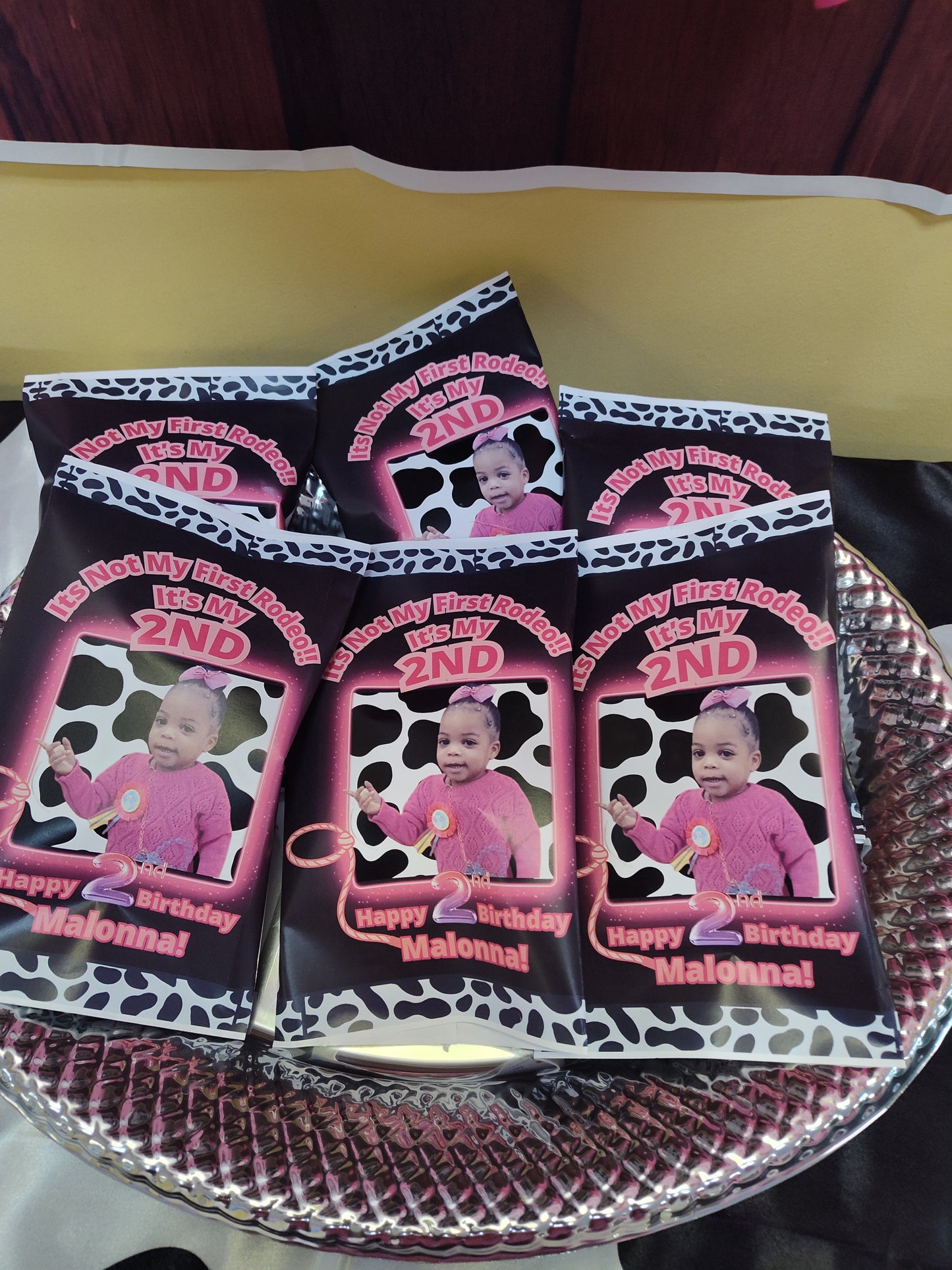 Personalized Snack Bag card!