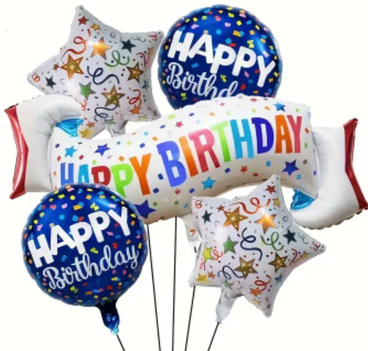 Sparky 5 piece Balloon Bouquet