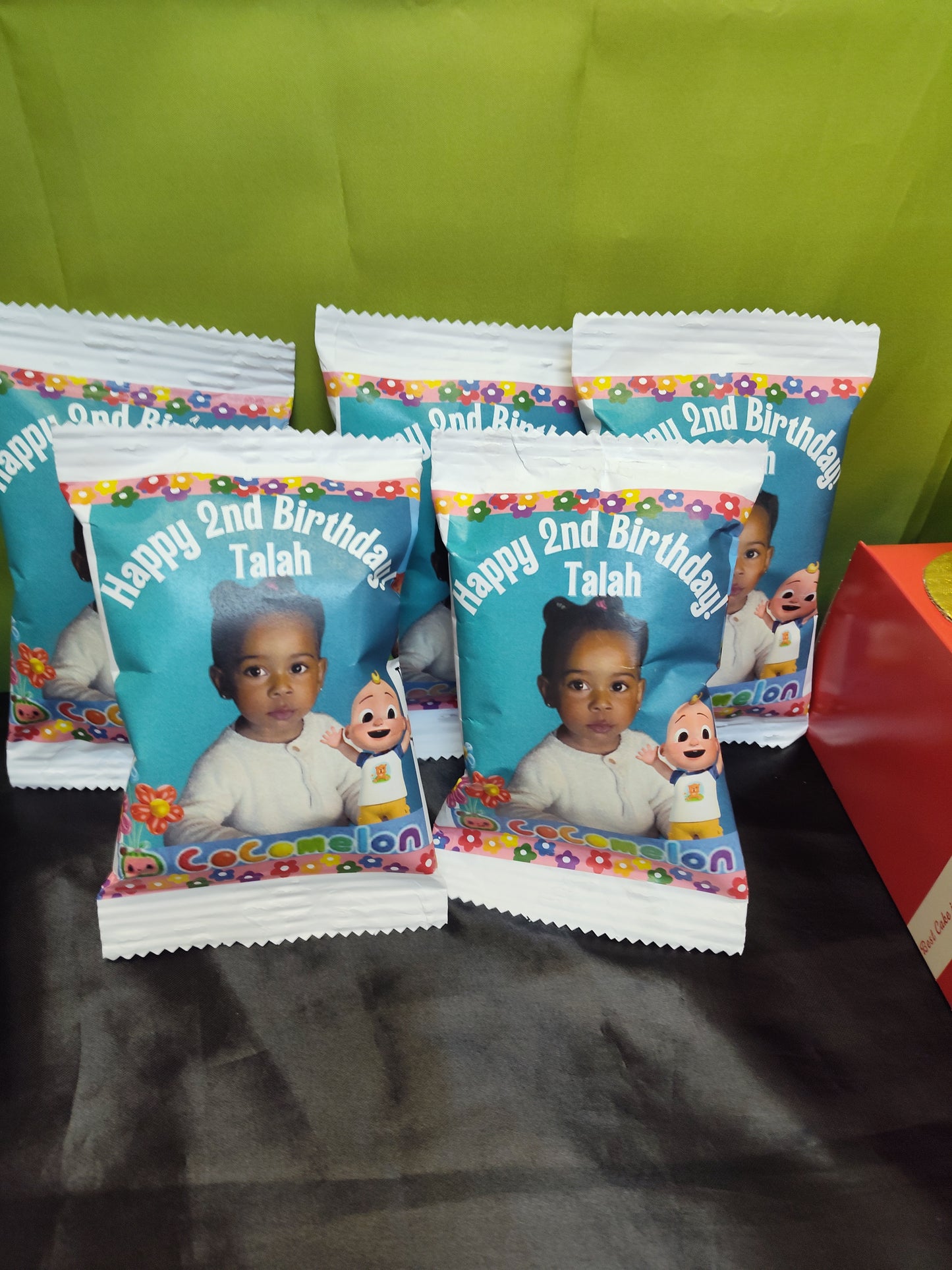 Personalized Snack Bag card!