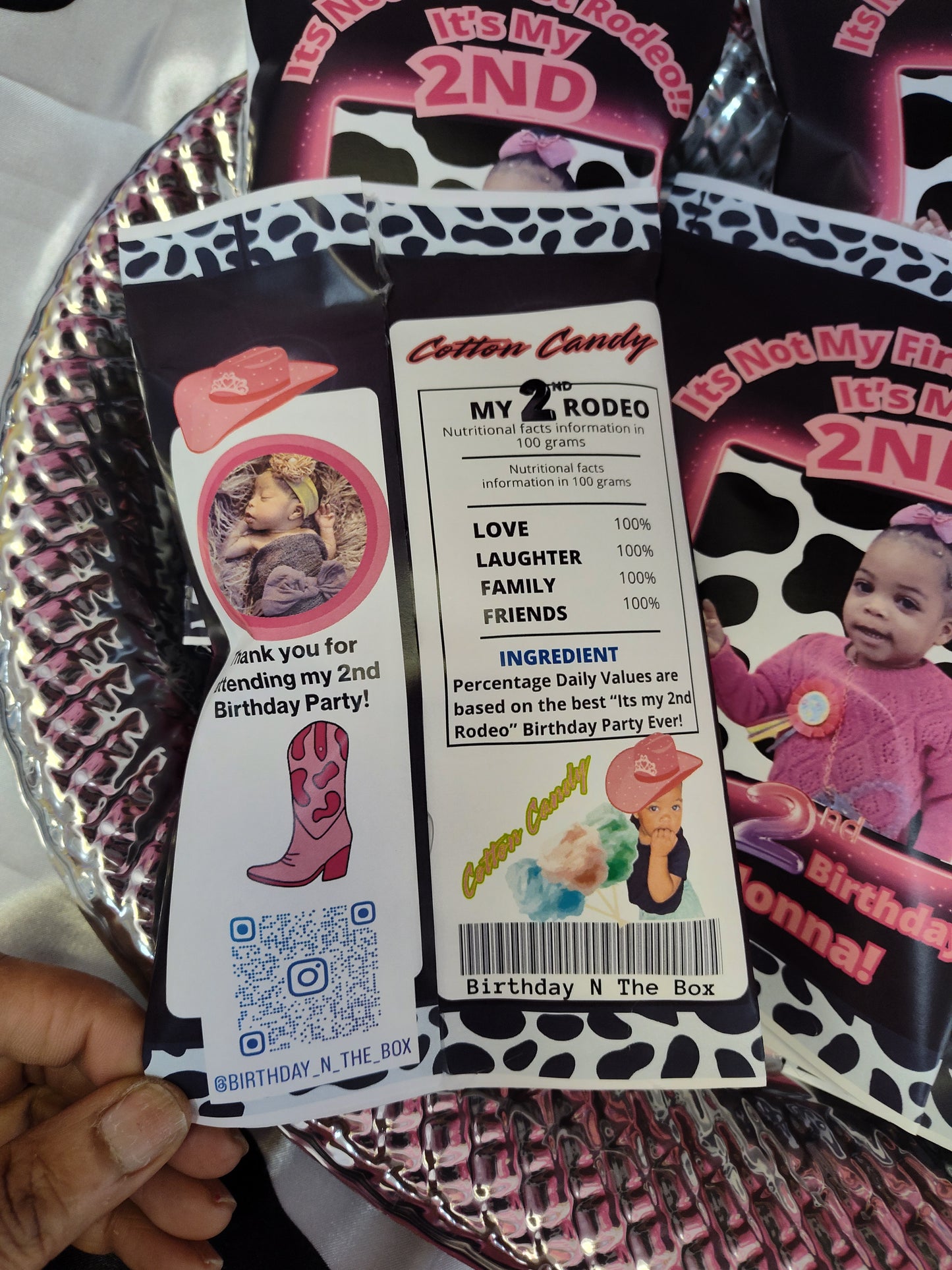 Personalized Snack Bag card!