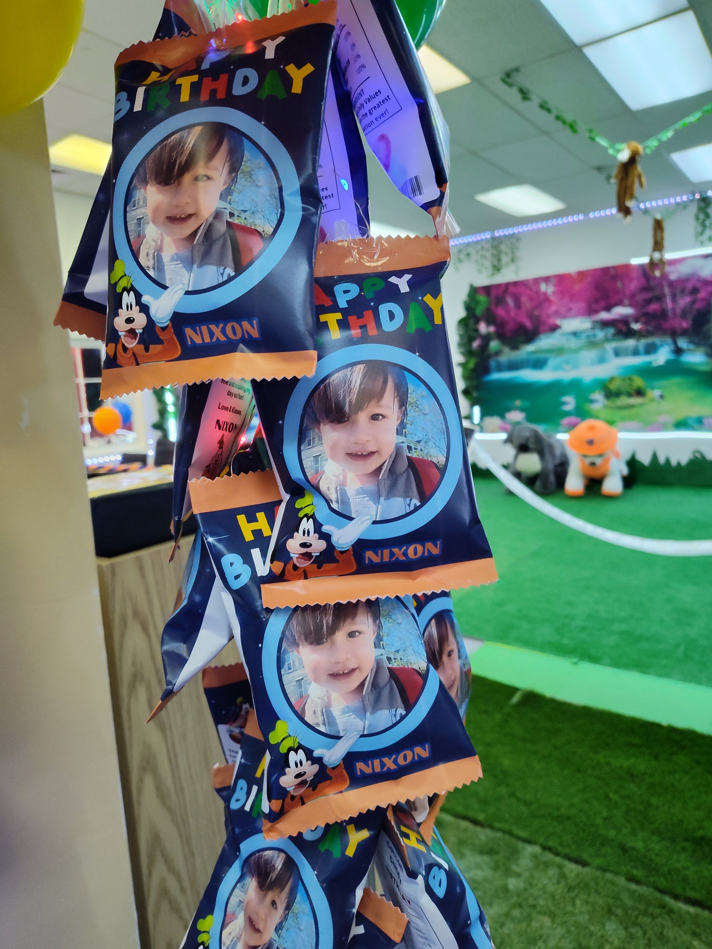 Personalized Snack Bag card!